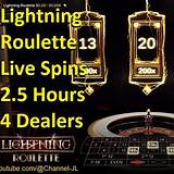 pin-nacle lightning roulette live